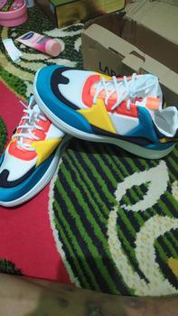 Product Review of Larocking - Zavyr Biru Kuning | Sepatu Sneakers Running Gym Shoes Abu Outdoor from l**n h**u 1