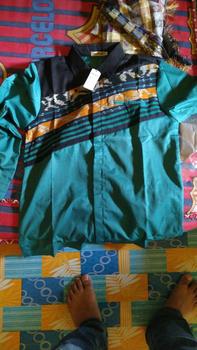 Product Review of Blus couple kombinasi  tenun Bianca (B30) Batik Katun Toyobo Atasan Wanita Panjang Tangan from I**a 0