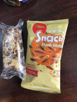 Product Review of Hạnh Nhân Tẩm Vị Bơ Tỏi - Hộp 150g (5 gói 30g) Snack Ăn Vặt from N**7 1