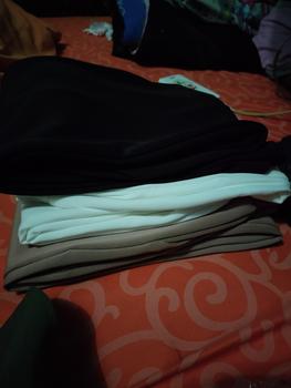 Product Review of FIXUP | (M-XXXXL) MONA CUTBRAY HIGHWAIST KULOT ANTI LECEK Wanita Celana Panjang Hitam from S**i ** m**a 0
