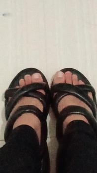 Product Review of LAPEPA YUK - Sepatu Sandal Wanita Wedges VIVIAN Model Silang dua Tali Strap Belakang Hak Tinggi Sole 3 cm Spatu Sendal Gunung Cewek  Size 36 37 38 39 40 41 Warna Hitam Black Kekinian Premium Terbaru Shoes Ori Original Mall Official Store Promo from s**🧿 0