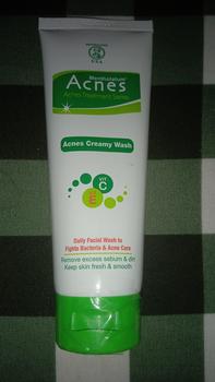 Product Review of Acnes Creamy Wash Complete White Oil Control Deep Pore Yogurt Touch 50gr 100gr || Sabun Cuci Muka Anti Jerawat Badan from S**a O**g 0