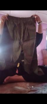 Product Review of CELANA WANITA JUMBO PINGGANG KARET / CELANA KUREA TERBARU Cotton Twill from a**1 0