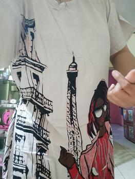 Product Review of Daster Rania Fashion motif DK4 KANCING VERRA Terbaru Viral from l**e r**e d** s**e 1