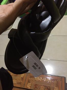 Product Review of LAPEPA YUK - Sepatu Sandal Wanita Wedges VIVIAN Model Silang dua Tali Strap Belakang Hak Tinggi Sole 3 cm Spatu Sendal Gunung Cewek  Size 36 37 38 39 40 41 Warna Hitam Black Kekinian Premium Terbaru Shoes Ori Original Mall Official Store Promo from u**1 2