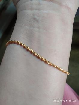 Product Review of Gelang tangan wanita motif plintir GT18-137A from b**3 2