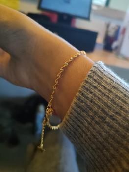 Product Review of Gelang tangan wanita motif plintir GT18-137A from u**4 0