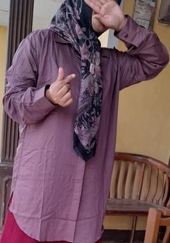 Product Review of Zalfaoutfit ALINA tunik kerja rayon polos from K**h 1