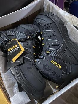 Product Review of SEPATU SAFETY SHOES NEMESIS 6INCH HITAM BLACK from D**d ** 0
