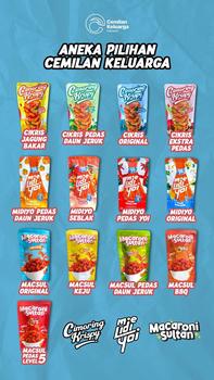 Product Review of CEKELIN Cemilan Paket Pemula 40pcs Makaroni Mie Lidi Pilus Kerupuk Seblak Basreng Keripik Tempe  Snacks from u**6 0