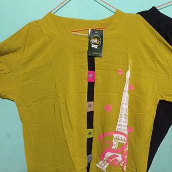 Product Review of ONE SET SETELAN RAYON SABLON LENGAN 7/8 MOTIF PRS2 WARNA POLOS from S**n 0