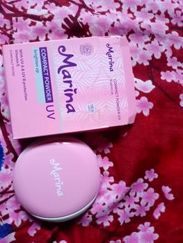 Product Review of Marina Compact Powder UV Protection 12gr / Bedak Padat by cosme murah from ๑**ᥲ ** l**g m**p ** ** 0