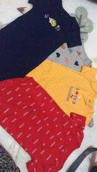Product Review of YOURBABYNEEDS Bodysuit Jumper Lengan Pendek Bayi Perempuan dan Bayi Cowok 5in1 Motif Karakter Lucu Berbahan Katun Adem Premium Import Nyaman Digunakan Untuk Bayi Usia Baru Lahir Newborn Sampai 9 Bulan Baru from _**a 0