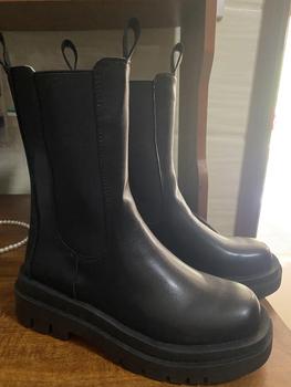 Product Review of bốt cổ lửng HUƠU CAO CỔ 22CM Nữ Shoes GiàY Boot Cổ Cao Mã 812 from N**E 3