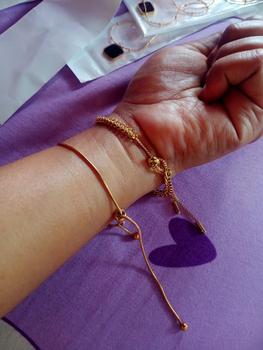 Product Review of Gelang Tangan Wanita Serut Polos Gl182 from I**a D**g 0