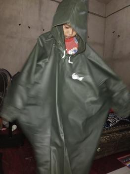 Product Review of Jas Hujan Starlight Raincoat Tipe Ponco/Kelawar PVC Anti Robek dengan Kancing Knop Ganda from F**a F**r 1