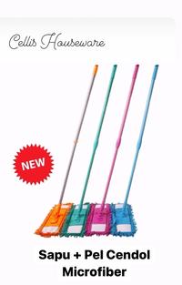Gambar Sapu + Pel Cendol microfiber dari Cellis Houseware undefined 1 Tokopedia