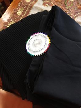 Product Review of Pashmina Full Plisket Lidi Ceruty Babydoll / Pleats Garis Muslim Ceruti Syal from h**m 0