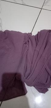 Product Review of Pashmina Full Plisket Lidi Ceruty Babydoll / Pleats Garis Muslim Ceruti Syal from ** ** ** ** 0