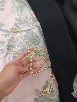 Product Review of Amantha Celana Panjang Wanita Celana Bahan Scuba Highwaist Belt Rantai from N**a ** 1