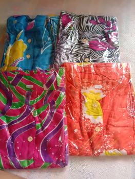 Product Review of Paket Usaha  Daster  Payung Jumbo 4 PCS Busui Kancing Motif Rayon Bumil Kancing Busui Hamil Ibu from a**a f**a 1
