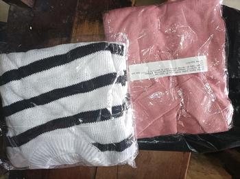 Product Review of Belleza outlet Baju Atasan Wanita Rajut Korean Style Haru Blouse Atasan Wanita from ** 0