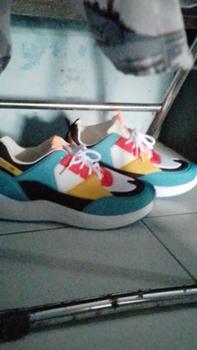 Product Review of Larocking - Zavyr Biru Kuning | Sepatu Sneakers Running Gym Shoes Abu Outdoor from f**a 2