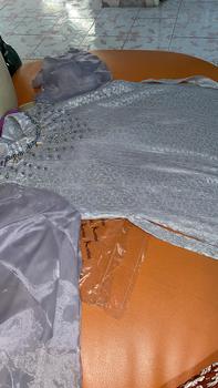 Product Review of Gamis Organza Gamis Kondangan Gamis Modern Gamis Kekinian Gamis Terbaru Gamis Pesta from s**_ 0