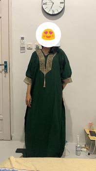 Product Review of GAMIS KAFTAN ZAHRA SUPER JUMBO XXXXL LD 145cm Fit Muslim Syari  Dress  Rayon  Wanita from N**a 0