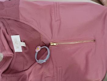 Product Review of Áo thun kiểu nữ bigsize 50-90kg áo thun gân tăm xoắn eo, cổ tròn , áo cộc tay vạt chéo Cổ tròn from G** m** 0