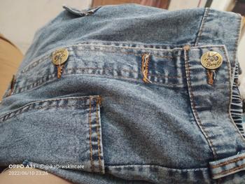 Product Review of rok jeans riped terbaru wanita/rok jeans sobek wanita/rok jeans terbaru/shabhira16 from p**u 0