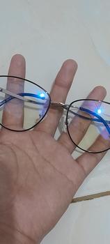 Product Review of (BELI1 GR4T1S 1)FRAME KACAMATA BESI CAT EYE QINAN SERIES Bluecromic Frame Perempuan Antiradiasi Blueray Cewek Lensa Photocromic Glasses Eyewear from d**s 0