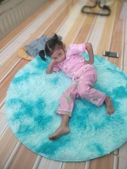 Product Review of karpet ombre bulat karpet lantai from S**e 0