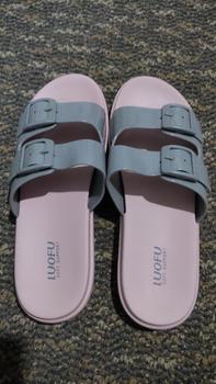 Product Review of LUOFU E 7188 -B2K5WS SIZE 36-40  l Sandal Selop ban 2 jelly wanita l Sendal kokop cewek impor from W**n D**i 0