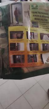 Product Review of Tirai Pintu Magnet Anti Nyamuk Original Merk Hongxin Ukuran 90x210cm Bahan Tebal. from C**🦀 1