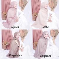 Gambar RIFANYHIJAB Bella Pashmina Hijab Wanita Muslim Pink Kerudung Empat Syal - Mocca dari Rifany Hijab_NEW undefined 2 Tokopedia