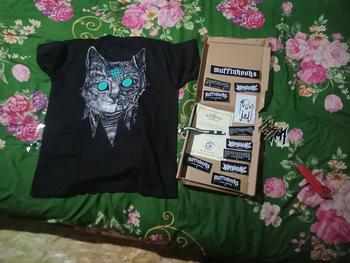 Product Review of Muffinhooks Cat Dmd Robot - Oversize Tees from D**y 0