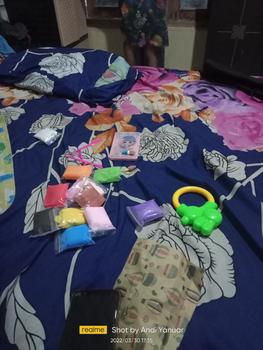 Product Review of CLAY POLYMER MAINAN ANAK / MAINAN EDUKASI SLIME PLAY DOUGH from a**i 0