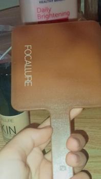 Product Review of FOCALLURE # AmberGold Beauty Mirror Gương mỹ phẩm dễ thương Gương trang điểm cầm tay from c**h 0