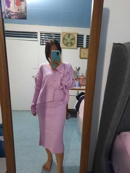 Product Review of Savnion - Yebin knit set / setelan knit wanita from A**a M**l 1
