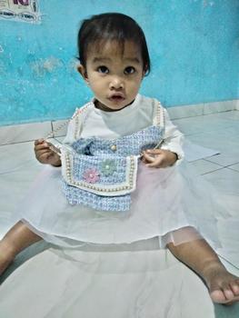 Product Review of 29-DRESS CANTIK ANAK PEREMPUAN 1-4 THN LENGAN PANJANG Gaun Cewek from R**a k**a 1
