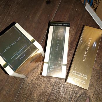 Product Review of Crystallure Supreme Revitalizing Rich Cream 50 g - Skincare Moisturizer Pelembab Wajah dan Perawatan Wajah Anti Aging (Day Cream and Night Cream) with Gold Peptide Crystals, YouthGlow Active, dan SPF 35 PA +++ from l**g 0
