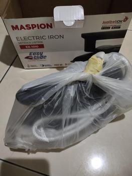 Product Review of ENVIO - MASPION Setrika Listrik EX-1010 BB Hitam  - Elektronik Rumah Tangga from D**A 1