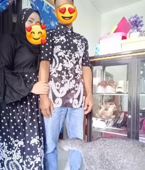 Product Review of COUPLE GAMIS ALL SIZE KEMEJA PENDEK BALOTELLI SILVER from Y**i ** 1