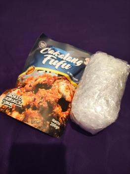 Product Review of Jarred & Packaged Foods Canned Cakalang Asap Rica  Cakalang Fufu Rica food ikan makanan  masakan  sambal  fish  instan  foods Organic pedas cakalang Spicy halal SPP-IRT from G**r 0