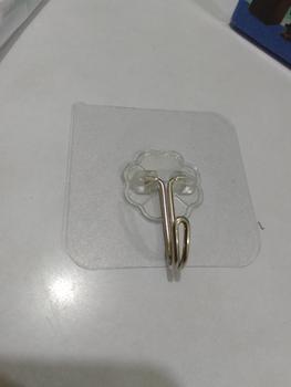Product Review of Gantungan HOOK Hanger Tempel Transparan Multifungsi cantelan serbaguna Waterproof Anti air Dinding from V**1 0