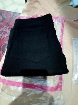 Product Review of Celana panjang wanita celana kantor/celana slim fit Motif hitam Semi jeans Skinny Stretch from c**a 0