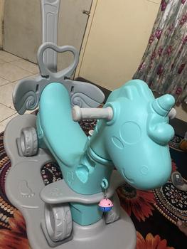 Product Review of Mainan Jungkat Jungkit Anak Seesaw Prosotan Kuda Kudaan Permainan Plastik Mainan Anak Balance Lucu 001-M1503 from A**i W**a S**i R**a 0