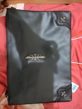 Product Review of Leather Concept ZENNO Tas Tangan Pria Kulit Premium / Clutch Kulit Pria Premium cowok from D**_ 0