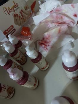 Product Review of Inai Kuku Aisyah 1 box/12pcs Maroon dan Merah from A**a 0